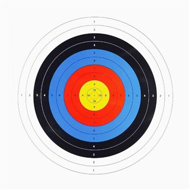 Целевая бумажная отметка